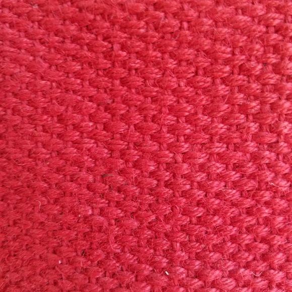 Red Straw Bag - Picture 2 of 4